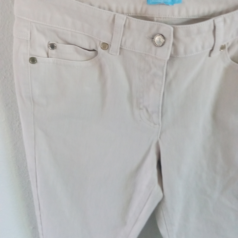 J. MC LAUGHLIN Solid Lexi Jeans In Cream | 6 - Picture 4 of 7